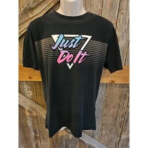 Vintage Nike 90s print retro spell out tee size medium unisex men women y2k ^